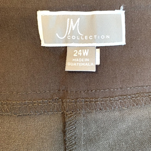 JM Collection Core Control Brown Pants - Picture 9 of 11